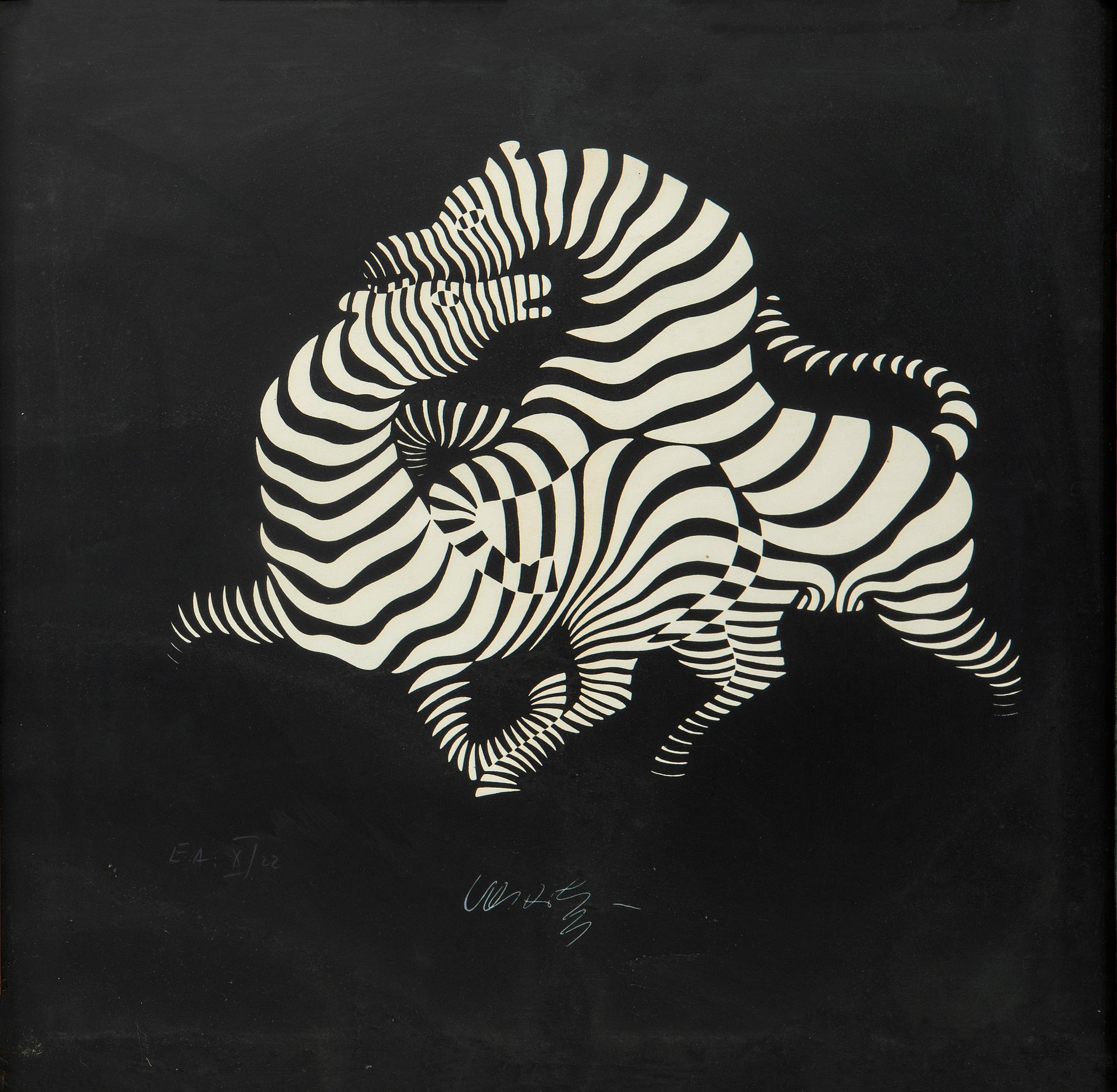 Victor Vasarely, zebror.