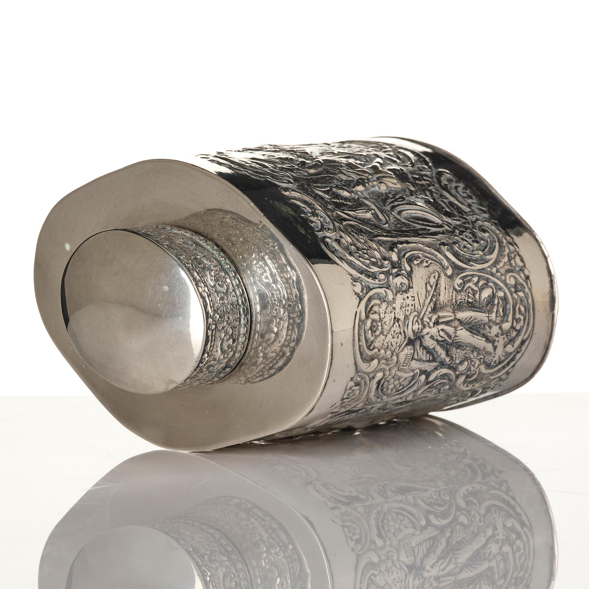 Tedos, sauceboat and cup, silver, including Ottoman Empire.