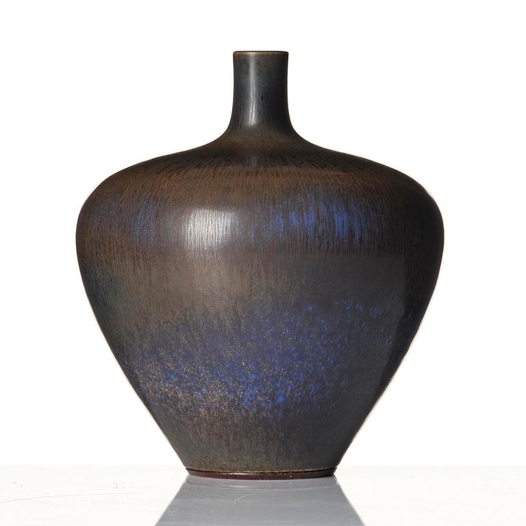 Berndt Friberg, a stoneware vase, Gustavsberg Studio, Sweden, 1962.