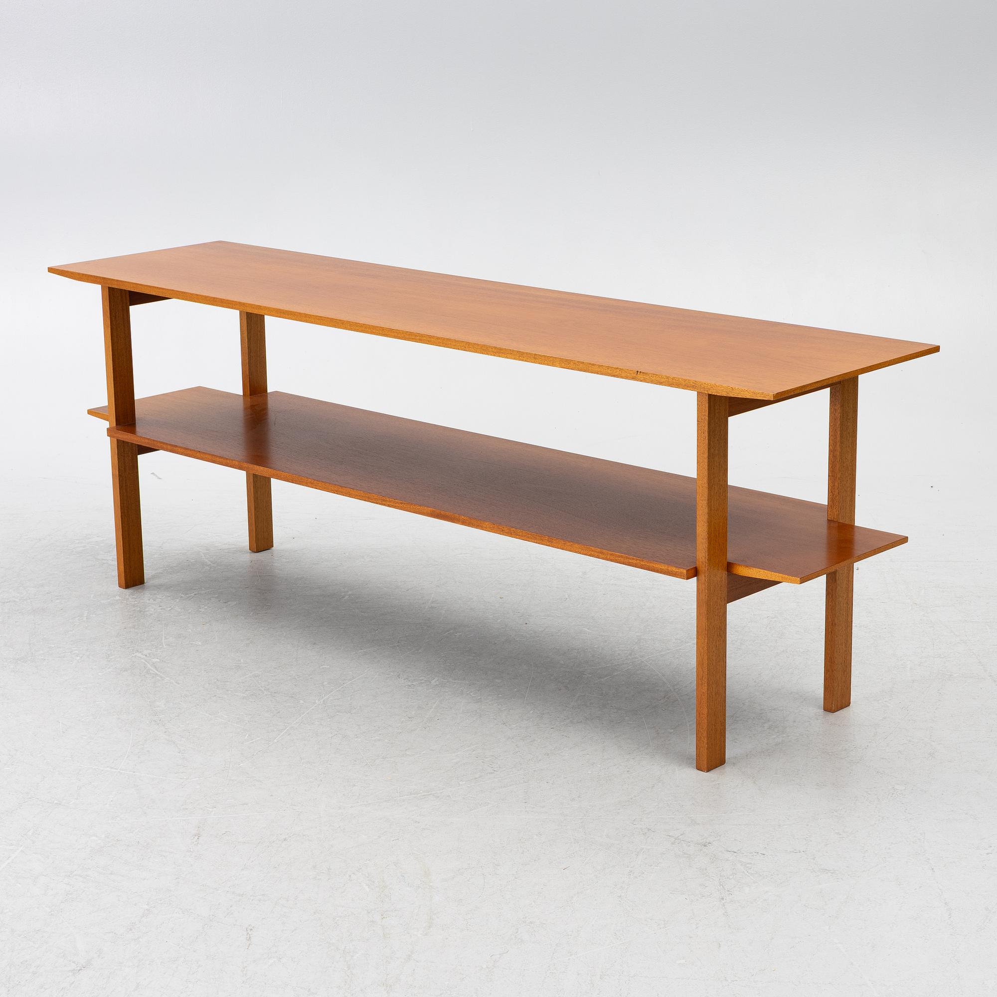 Josef Frank, a model 648 library table, Svenskt Tenn, post 1985.