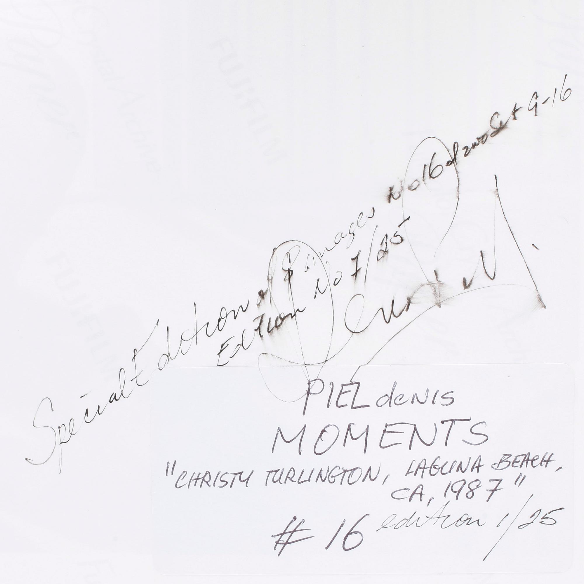DENIS PIEL, C-Print, 8 st, sign o numr 1/25 a tergo.