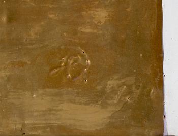 HERTA HILLFON, väggrelief keramik. Sign o dat 1980.