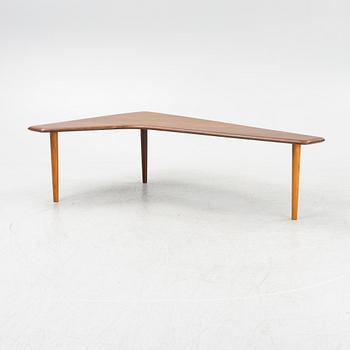 A teak coffee table, second half of the 20th Century.