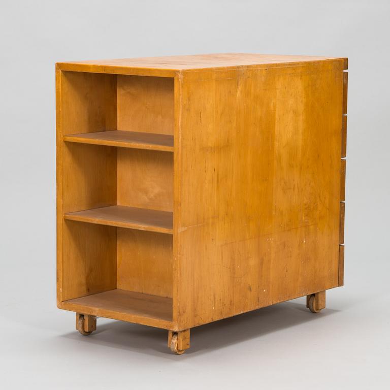 Aino Aalto, A mid-20th-century 'B96' drawer unit for O.Y. Huonekalu- ja Rakennustyötehdas A.B. Finland.