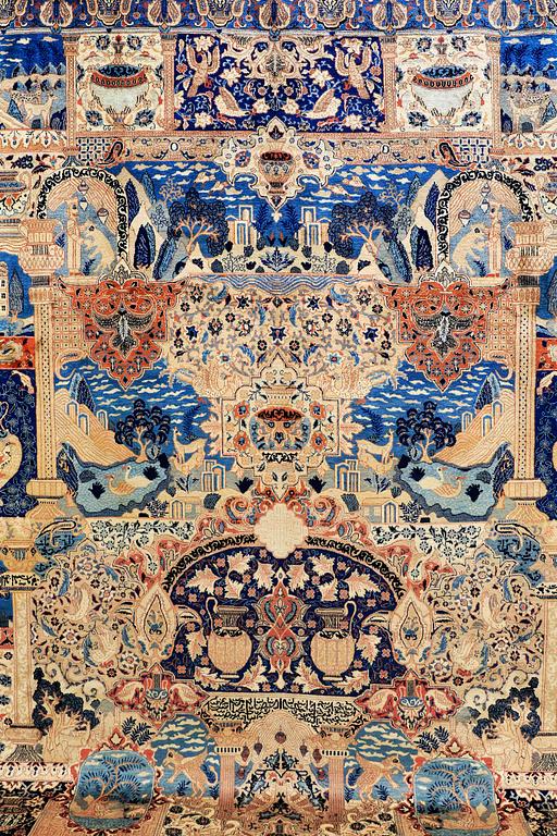 Matta, Kashmar, ca 402 x 304 cm.