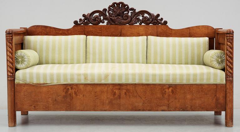 SOFFA, senempire, 1800-talets mitt.