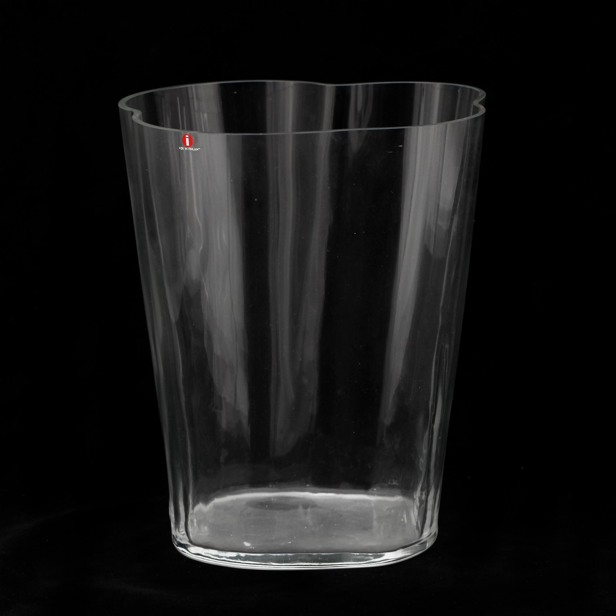 VAS, glas, Alvar Aalto, signerad.