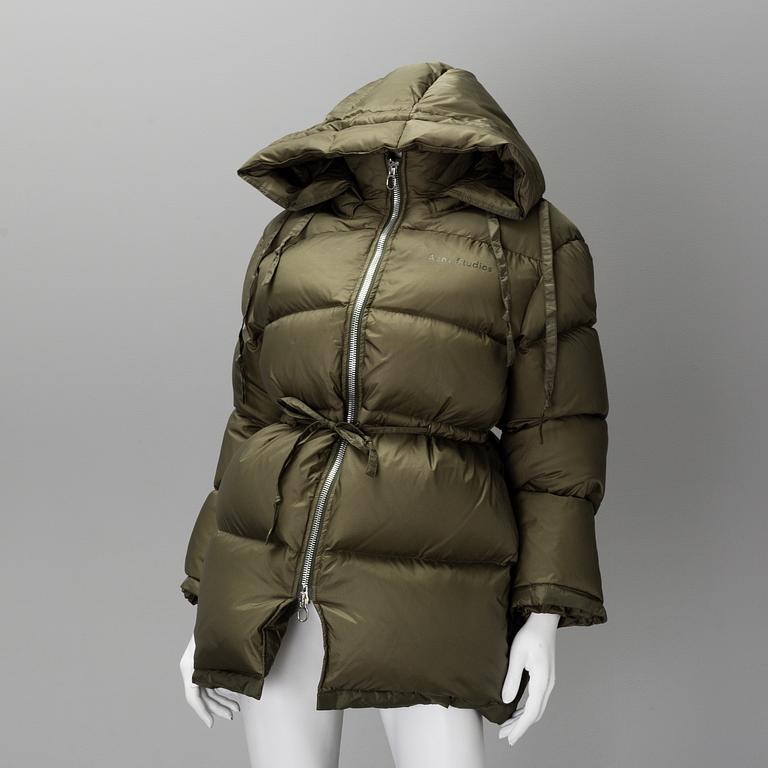 ACNE STUDIOS, dunjacka, höstkollektion 2018, modell oversize svensk storlek 34.