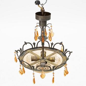 Simon Gate, Ceiling Lamp, 20th century.