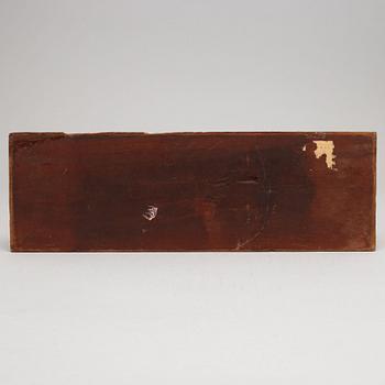 Panel, trä. Qingdynastin, 1800-tal.