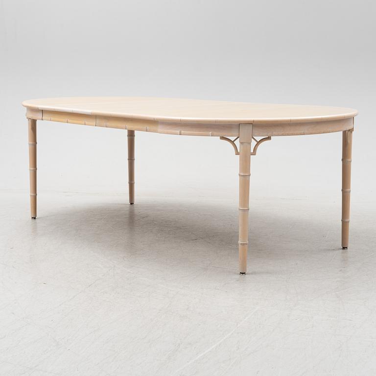 A 7 piece dining group, Miranda of Sweden, 1980's.