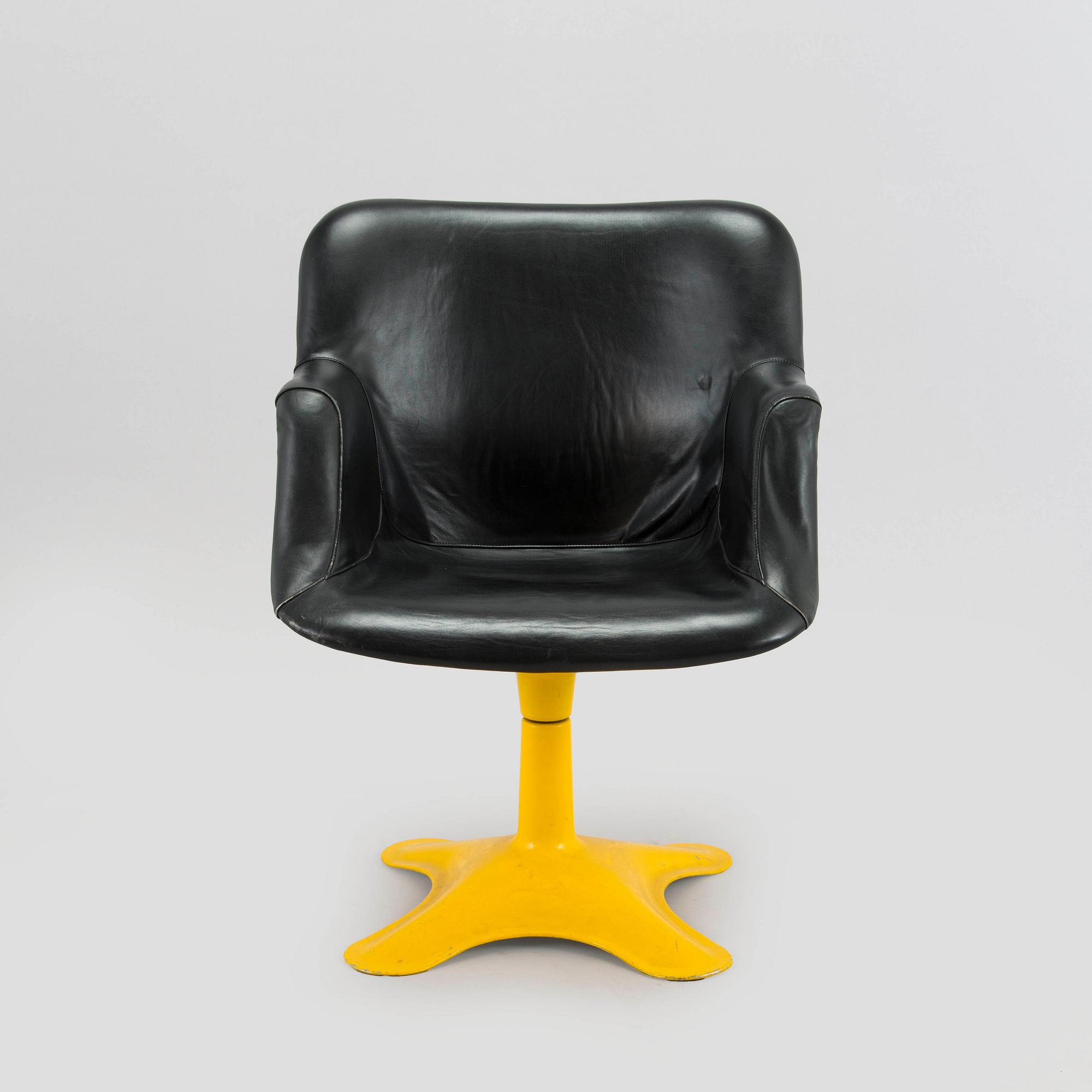 Yrjö Kukkapuro, nojatuoli malli 417, Haimi 1960-luvun loppu.