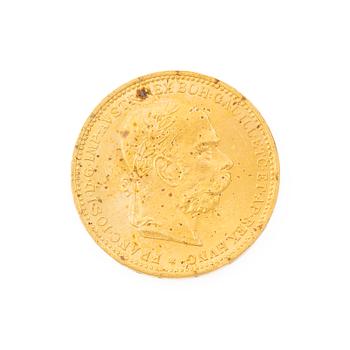 Gold coin, Austria-Hungary, 20 Corona, 1894.