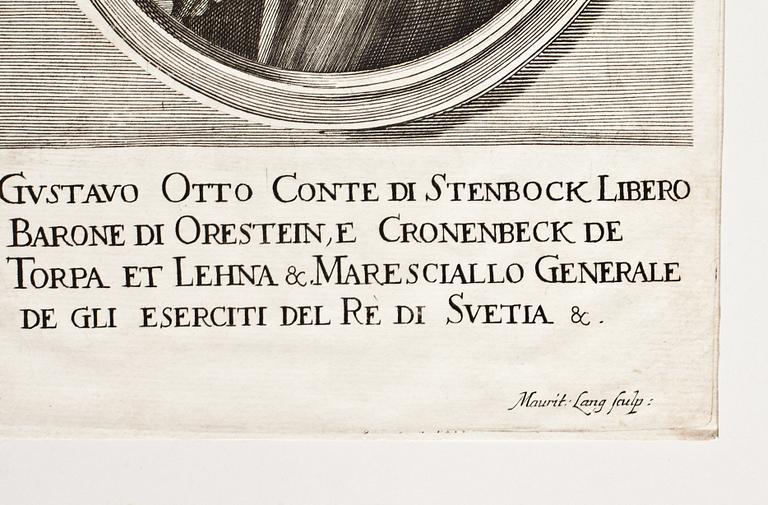 GRAFISKA BLAD, 11 stycken, 1700/1800-tal.