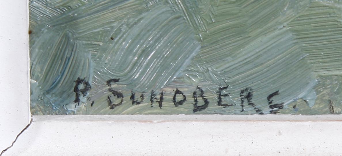 PER SUNDBERG, olja på pannå, sign.