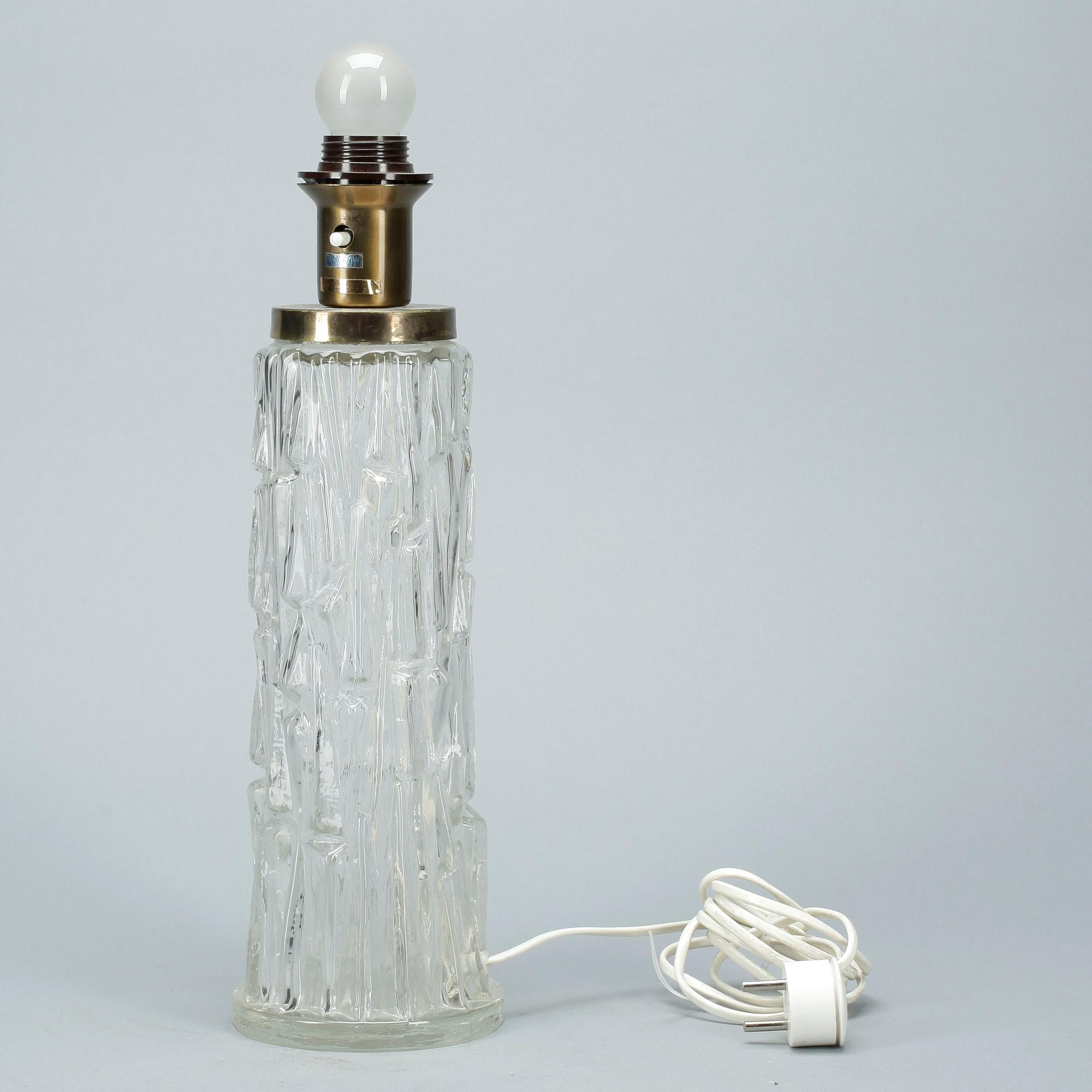 BORDSLAMPA, AB Stilarmatur, Tranås, 1970-tal.