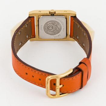 HERMÈS, "Medor", wristwatch, 23 x 32 mm.