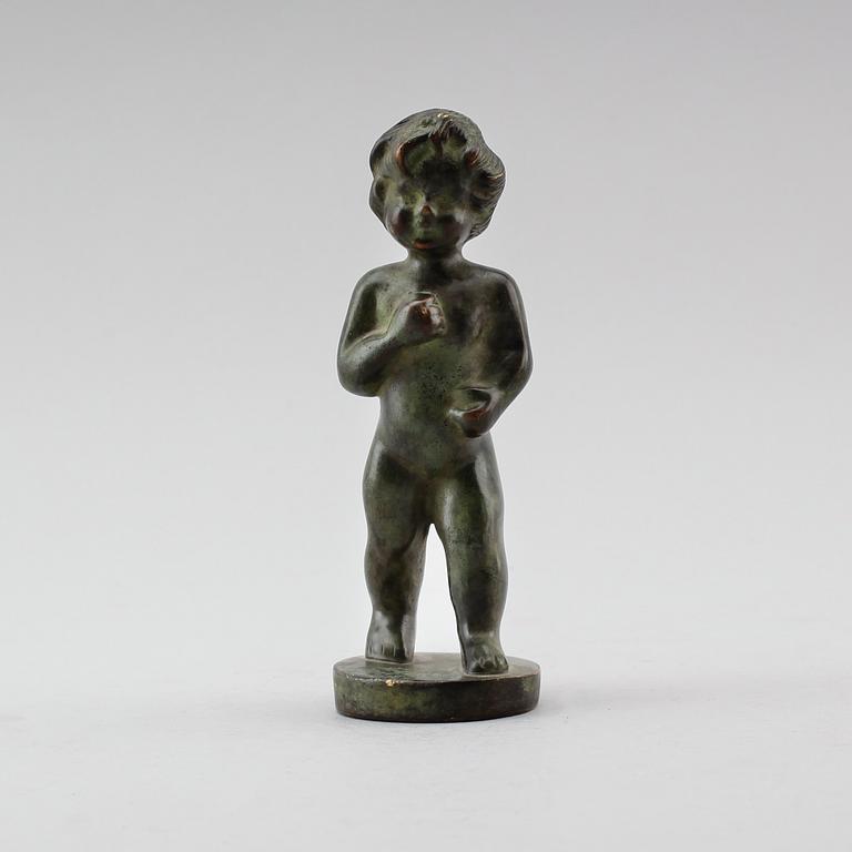 SKULPTUR, brons, 1900-talets första hälft.