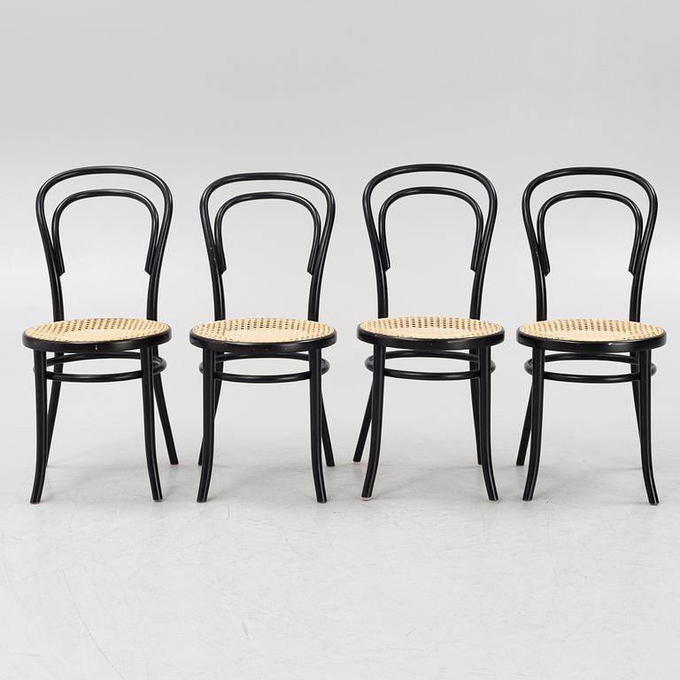 Stolar 4 st, "Thonet A14" Fameg.