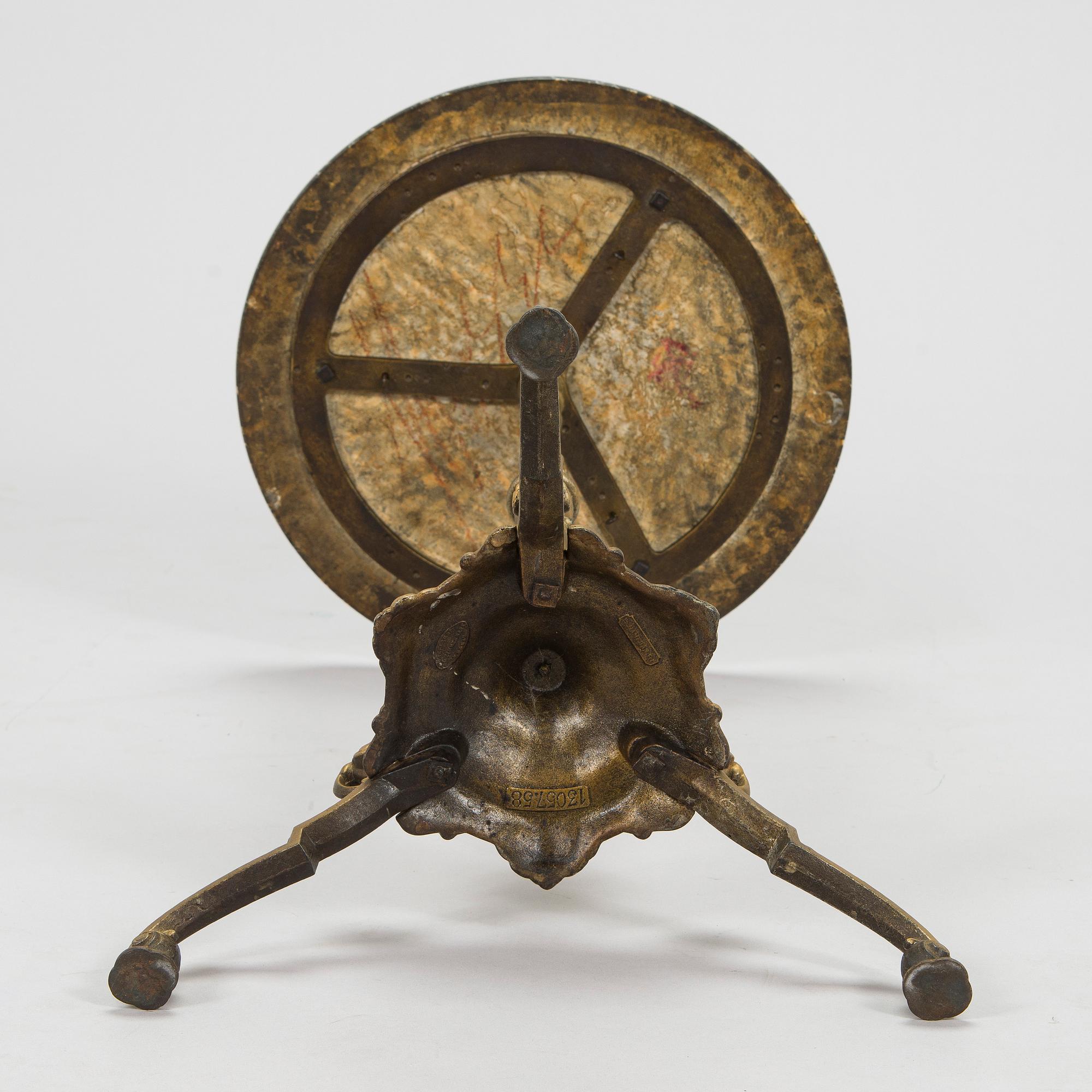 A late 19th century table.