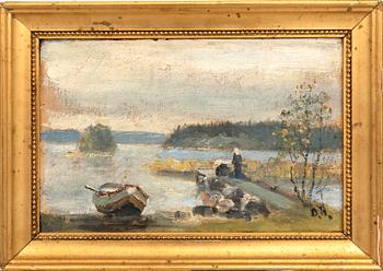 Olof Hermelin, Motiv från Mariefred.
