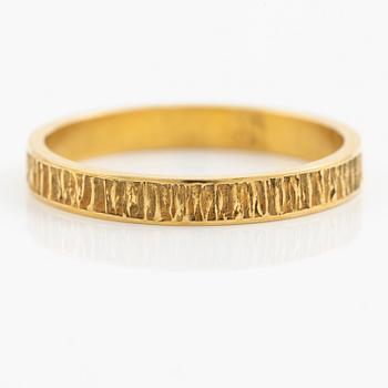 Lapponia, ring, 18K gold, Finland 1977.