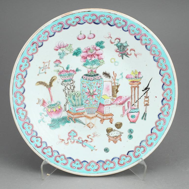 FAT, porslin, Kina 1800-talets slut.