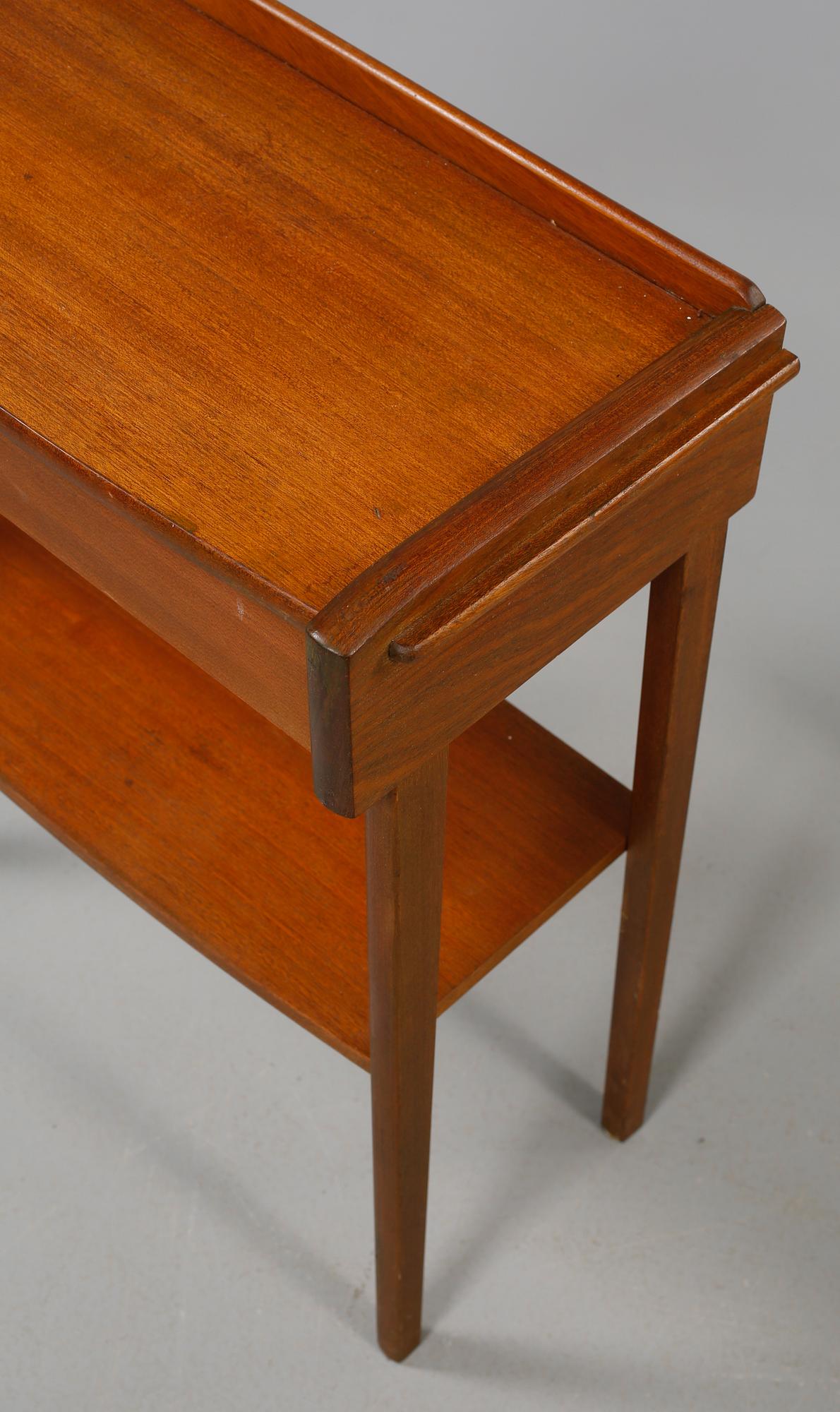 SÄNGBORD, ett par, 1950/60-tal.