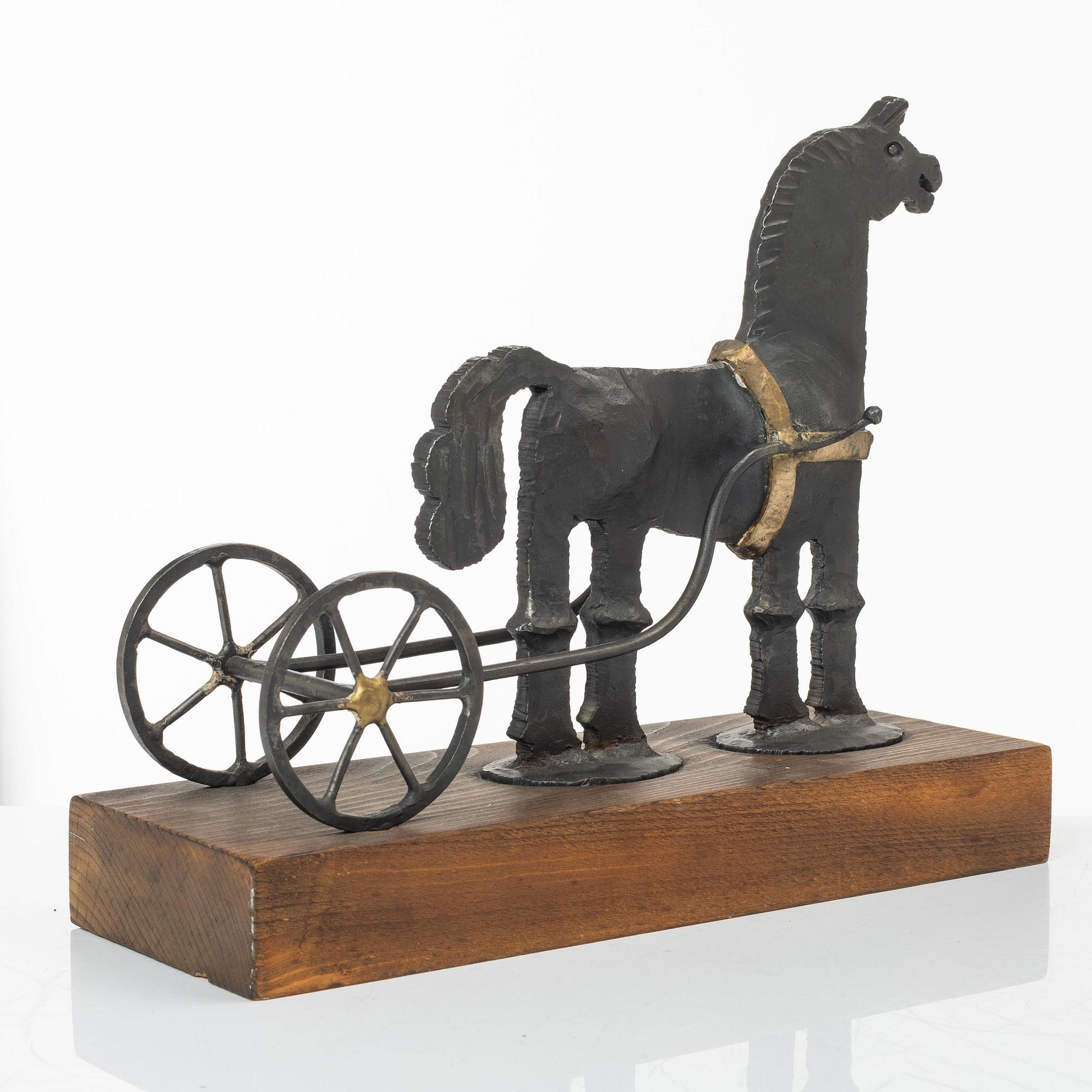 Bertil Vallien and Horst Graf, a sculpture, Boda Smide.
