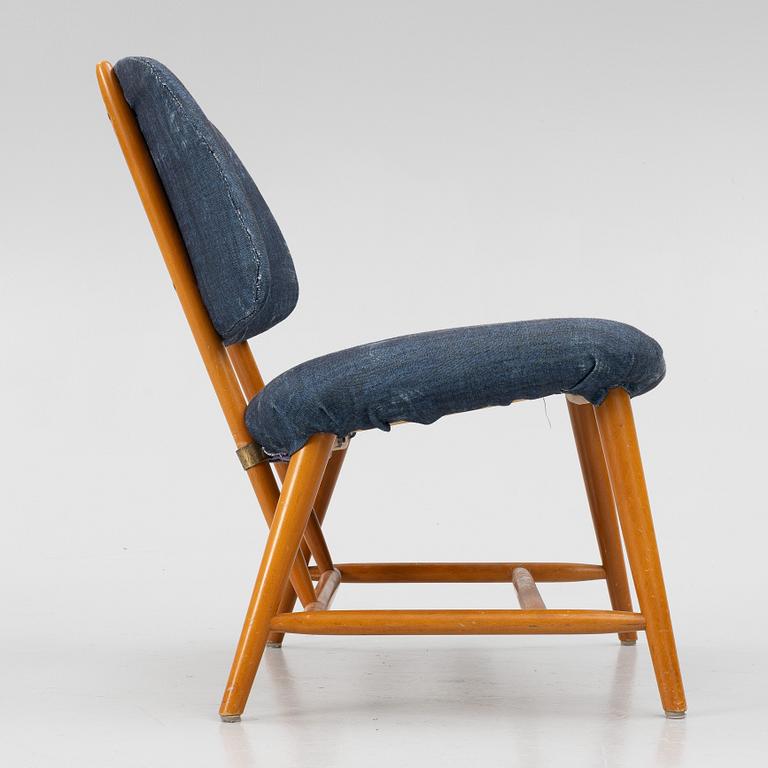Alf Svensson, a 'TeVe' armchair, Bra Bohag, Studio Ljungs Industrier 1950s.