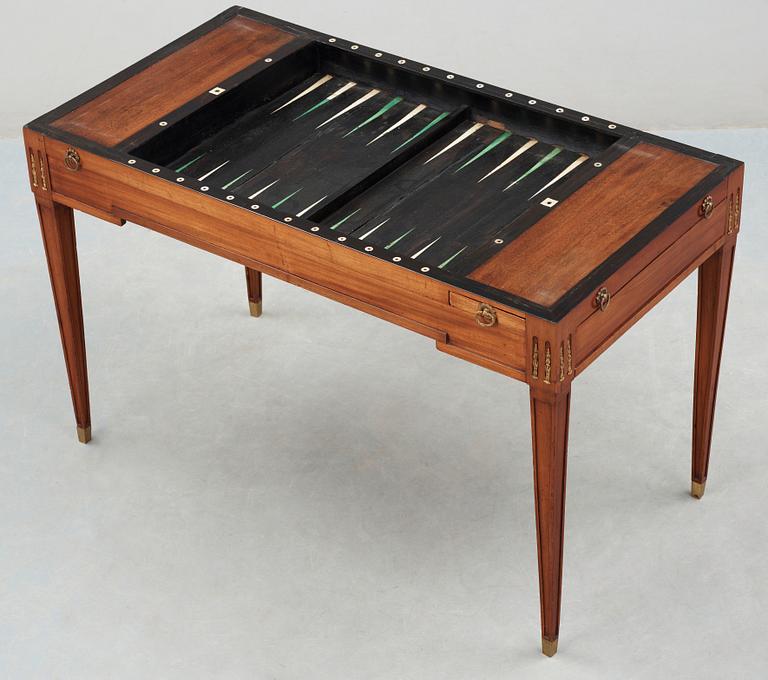 A Louis XVI 18th century games table by J. Potarange.