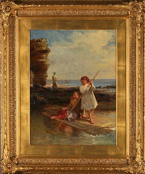 ELLIOT ROBINSON, tillskriven, olja på duk, signerad och daterad 1865?.