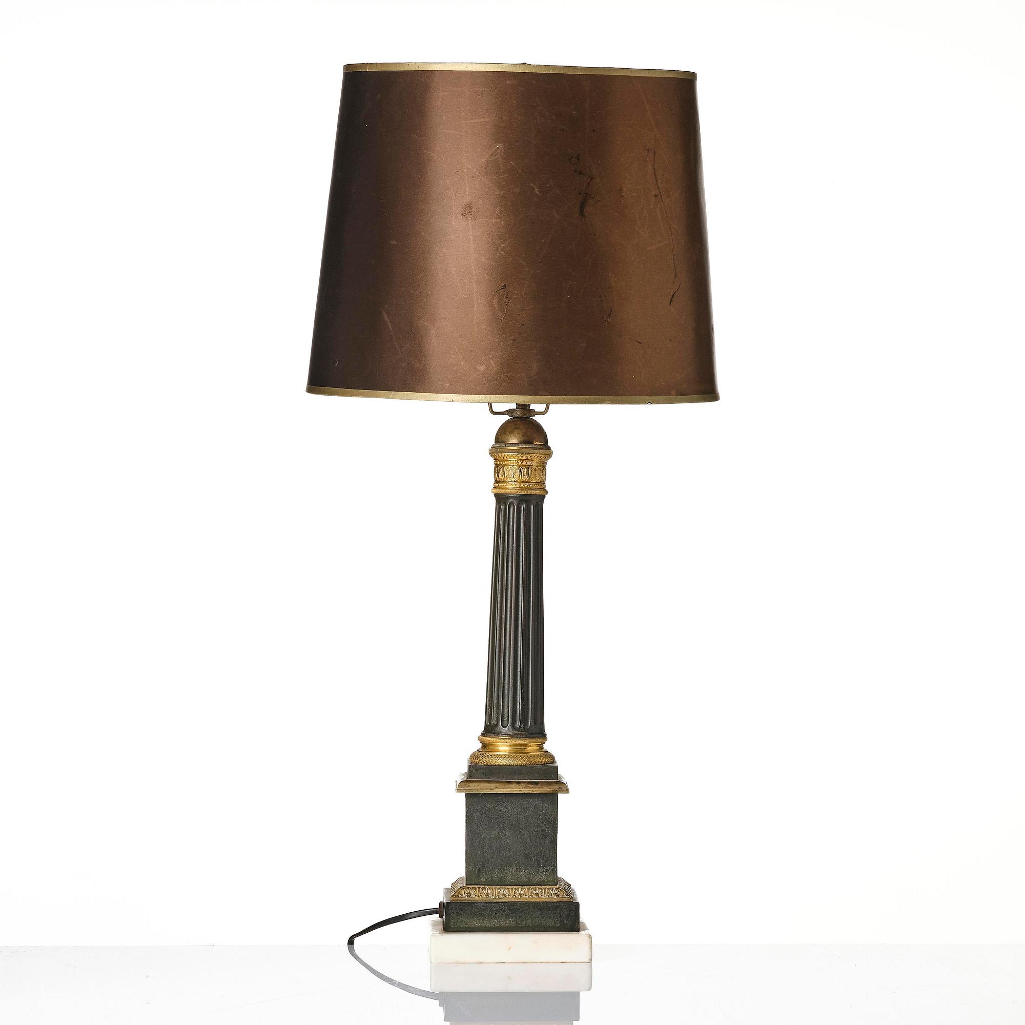 Bordslampa, Frankrike, 1800-talets första hälft, Empire.