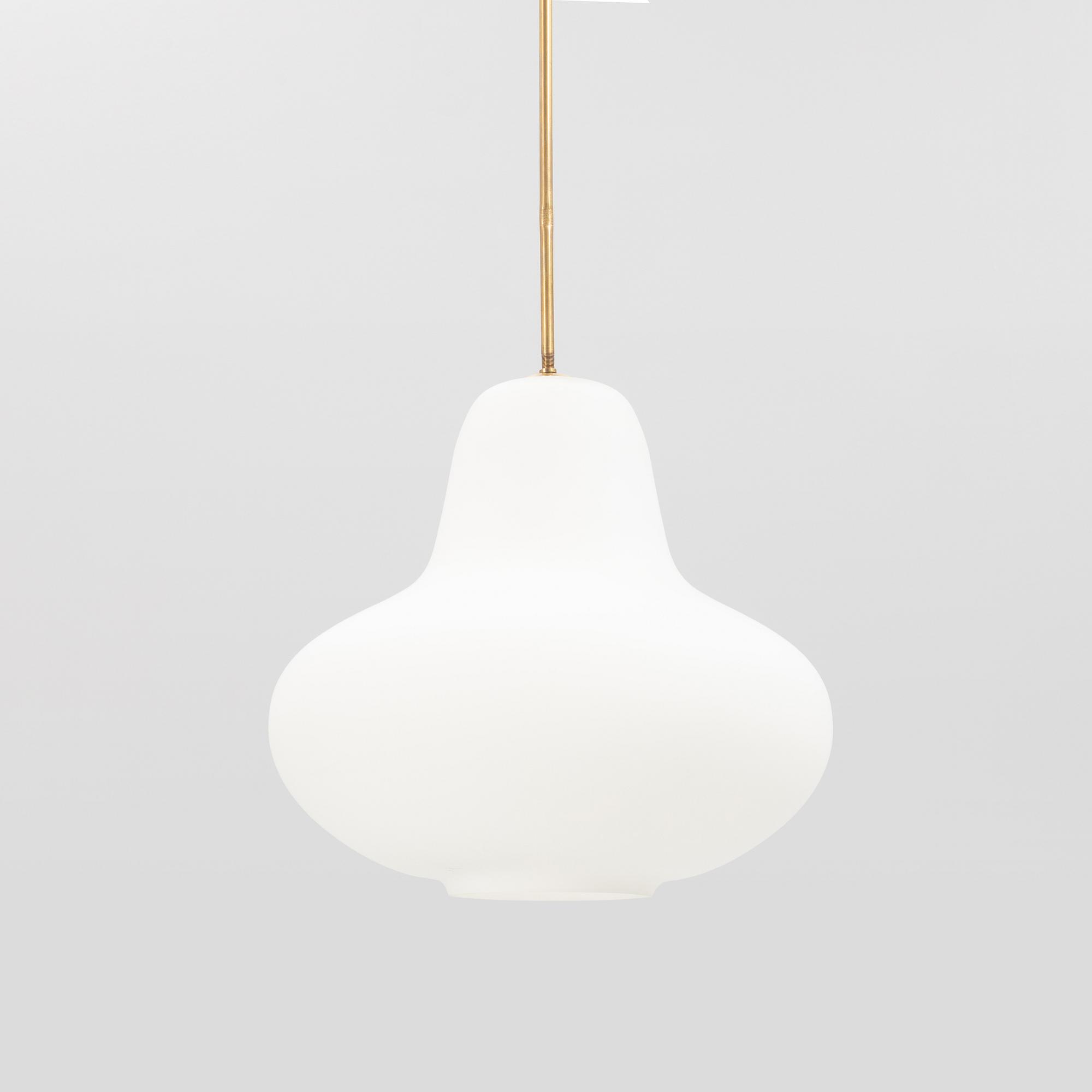 Carl-Axel Acking, a 1940's/50's ceiling lamp, ASEA, Sweden.