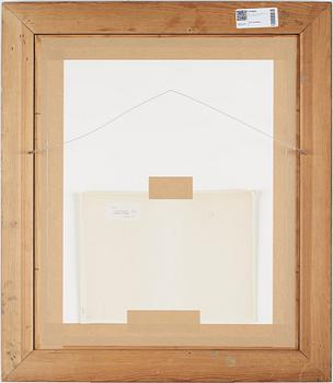 NELL WALDEN, mixed media on print.