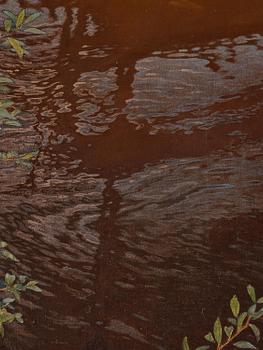 Gustaf Fjæstad, Spring brook.