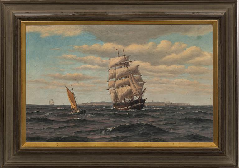 AGNES VON BÜLOW, oli on canvas, signed.