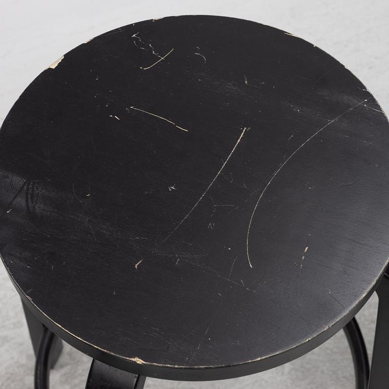 A set of four bar stools, model 64, Artek, Finland 2012 and 2013.