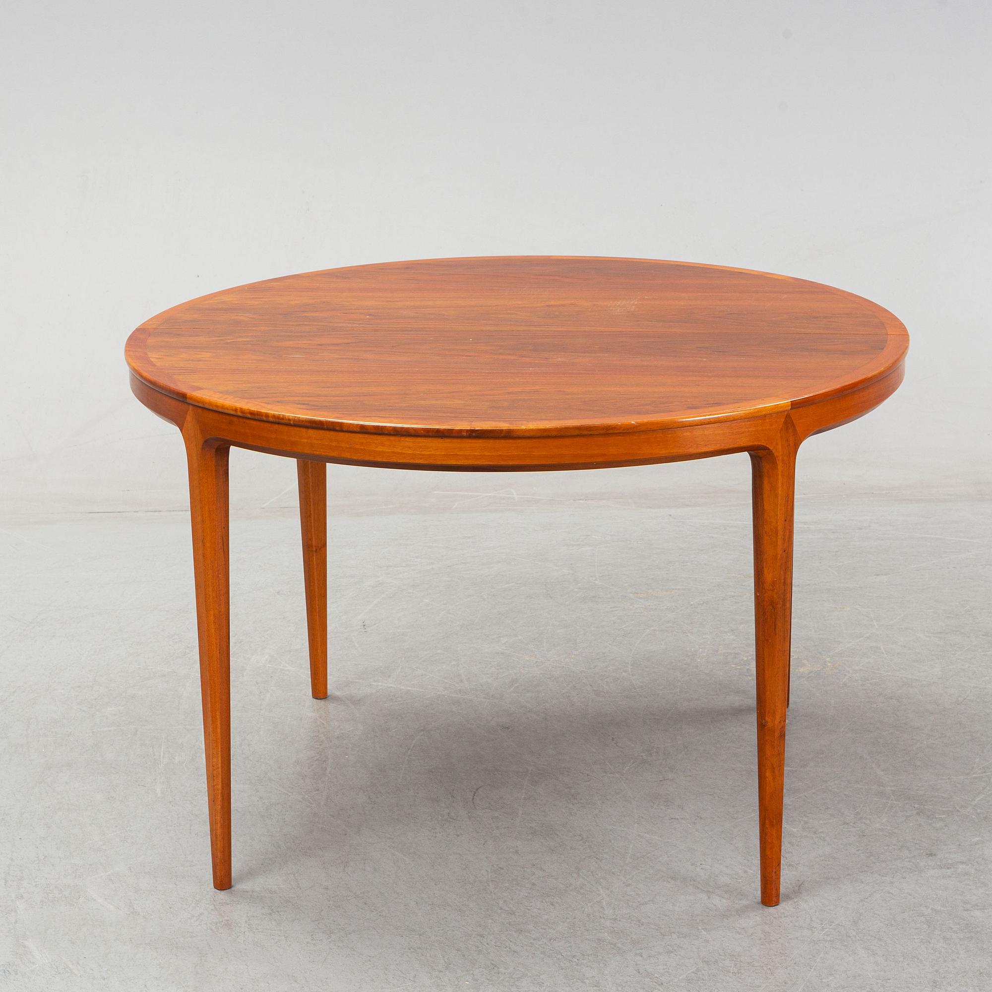 Bertil Fridhagen, matbord, "Diamant", Bodafors 1960-tal.