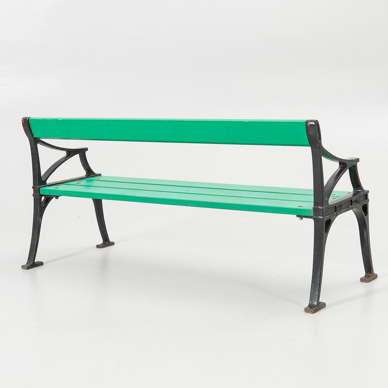 Garden bench, "Tessin", Tierp, Nola Stockholm, 20th century.