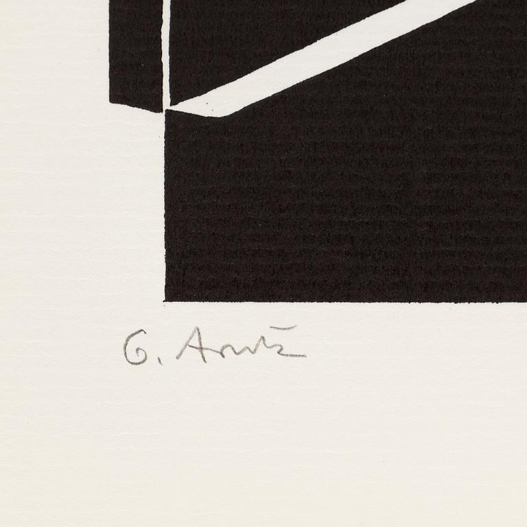 GERD ARNTZ, linocut, signed, 1932.