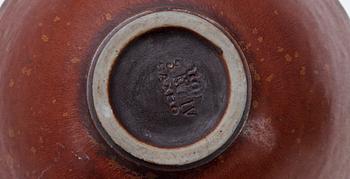 SKÅLAR, 2 st, stengods, Saxbo.