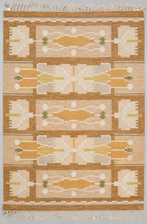 MATTA, rölakan, monogramsignerad IS (Ingegerd Silow), ca 233 x 168 cm.