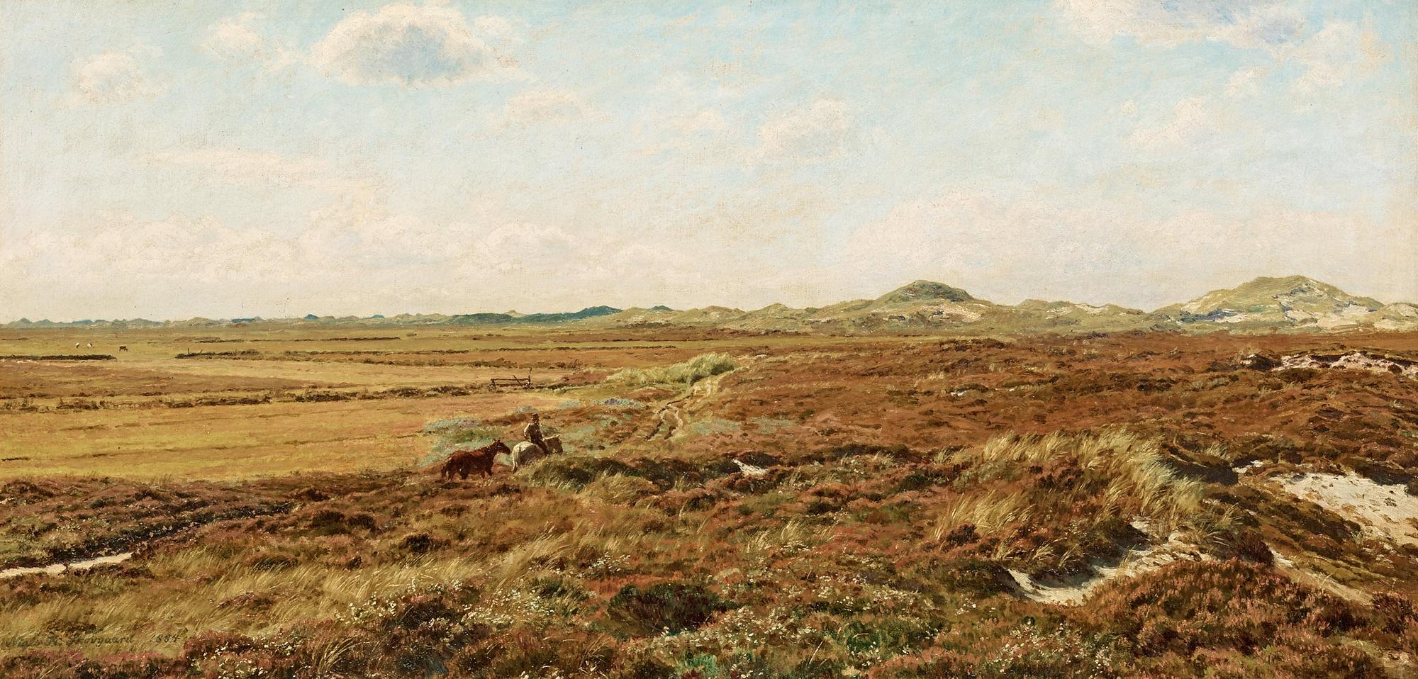 Niels K Skovgaard, Pastoral scene.