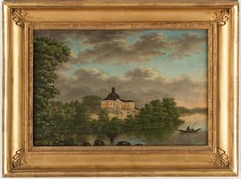 OKÄND KONSTNÄR, olja på duk, 1800-tal.
