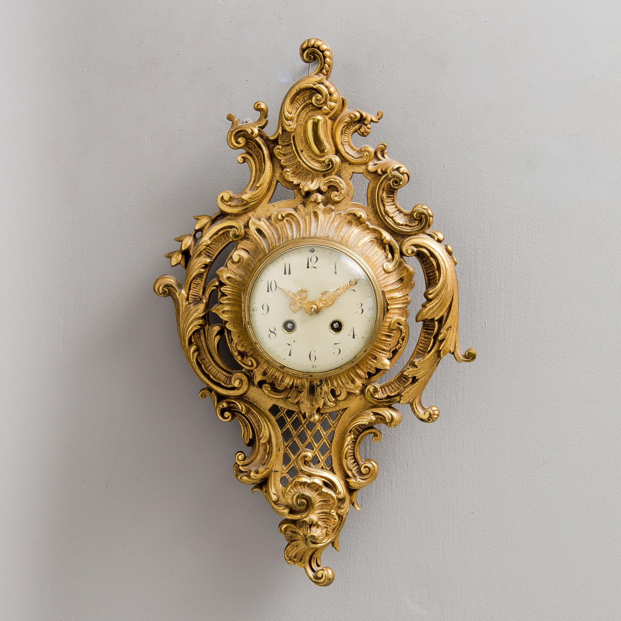 WALL CLOCK, Japy Frères, France, the late 19th century.