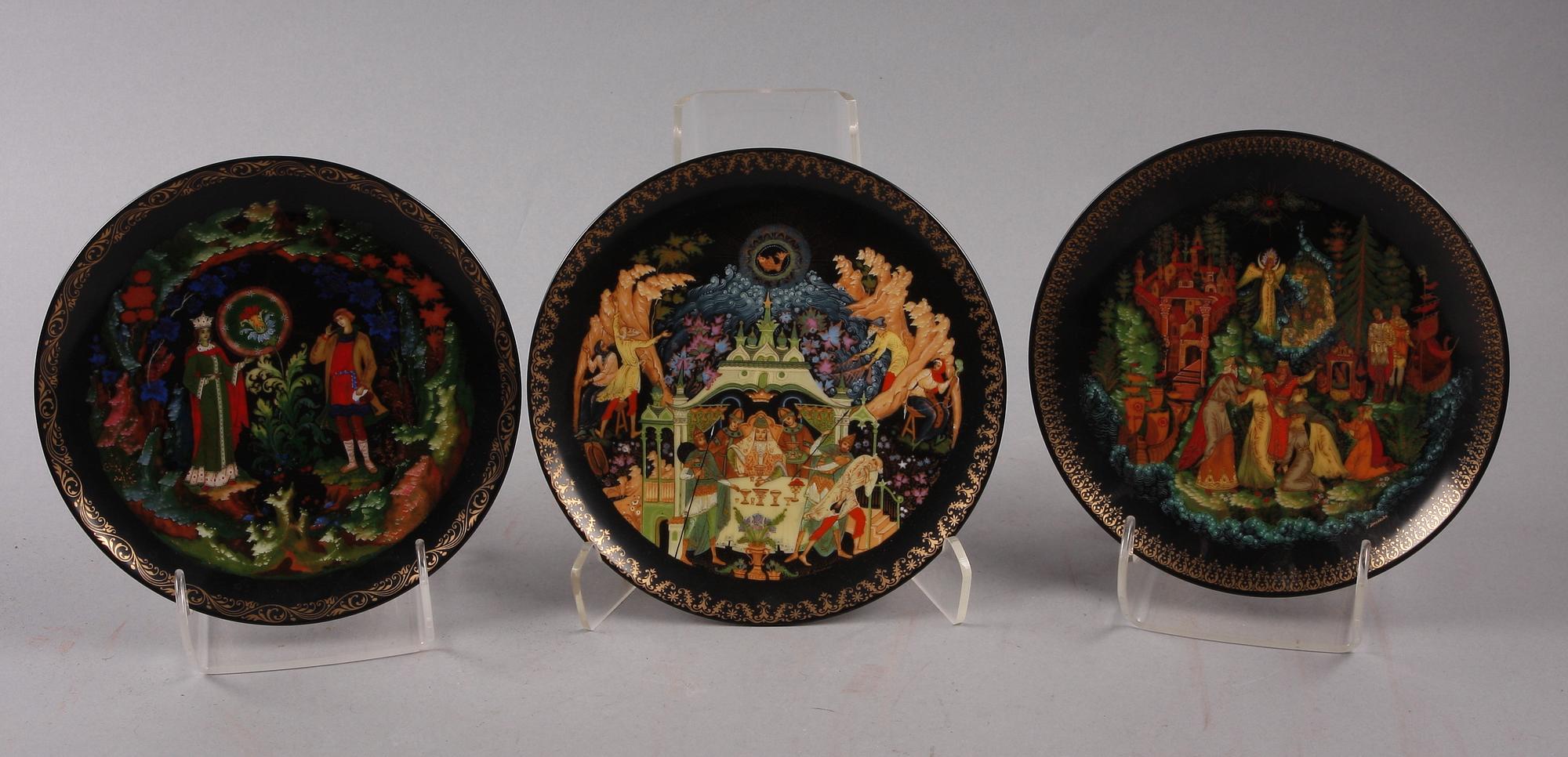 FAT, 12 st, porslin, Ryssland, 1900-talets slut.