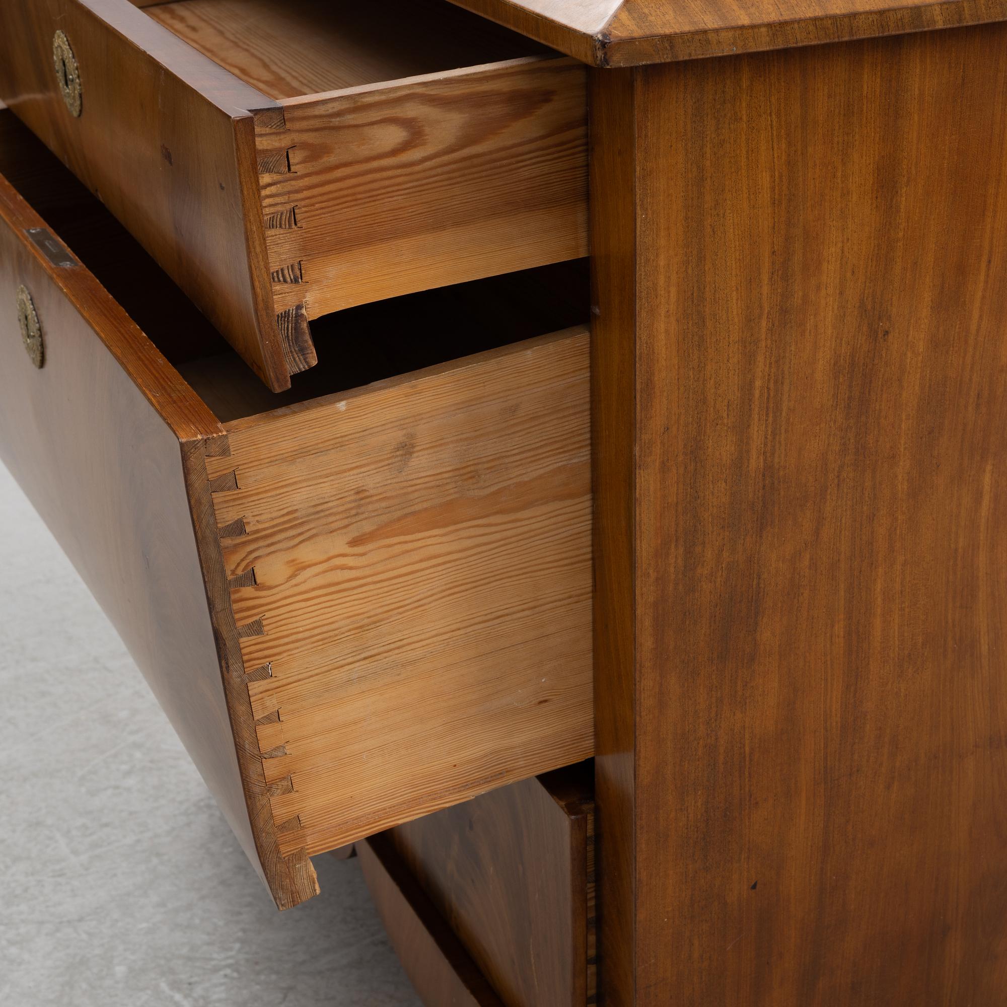 Empire, Chest of drawers, late Empire, mid-19th century.