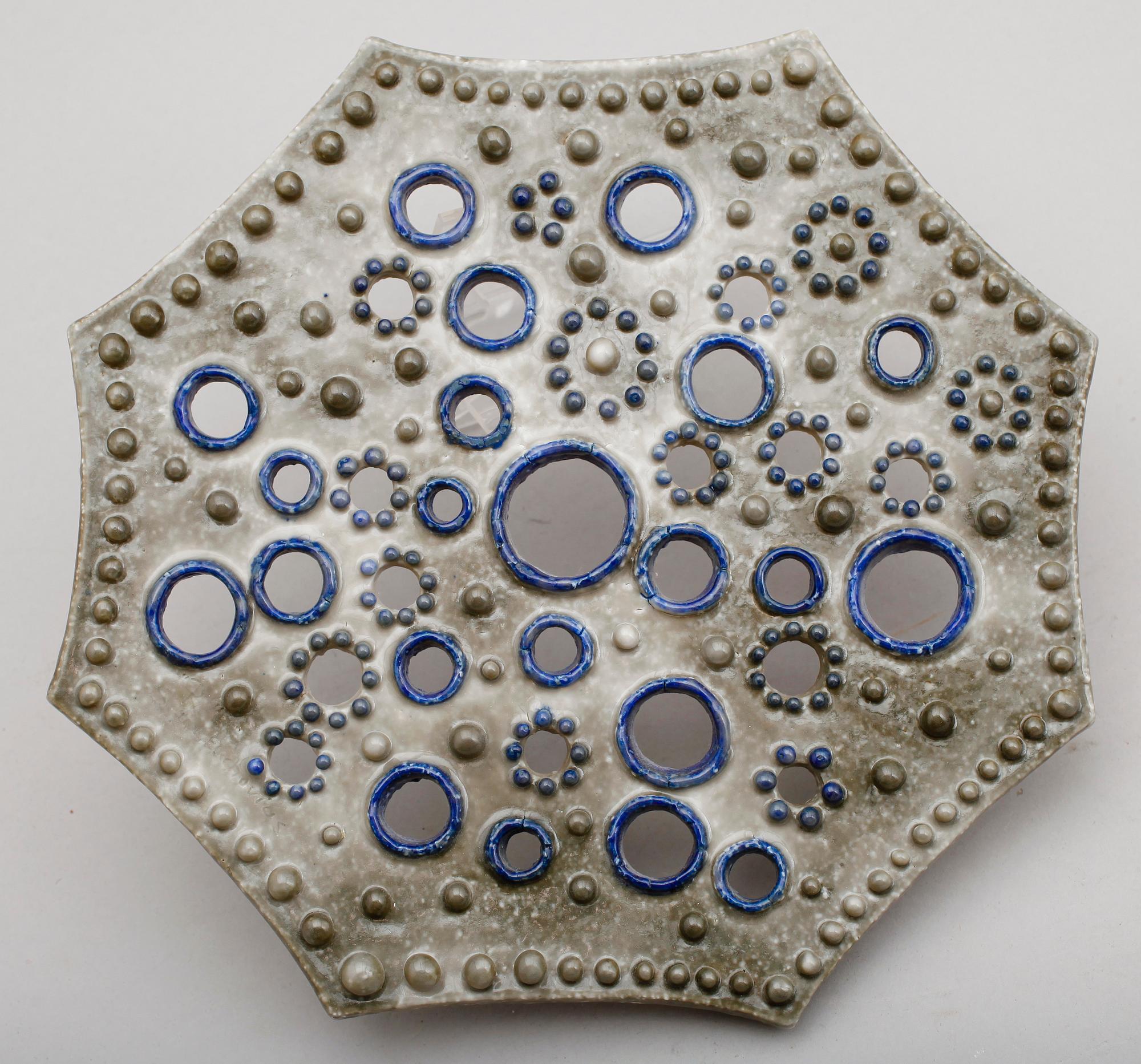 VÄGGRELIEF, stengods, Sylvia Leuchovius, Rörstrand.