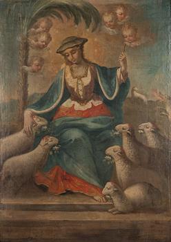 Unknown artist, 18th century, oil on canvas.